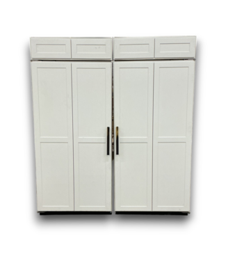 Bud's Warehouse 56321 White Cabinet Panel Ready All Refrigerator 36"