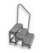 56338 Heavy Duty Rv Steps With Handrail