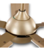 56339 Satin Gold Ceiling Fan W/led Light 52"