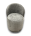 56345 Gray Chenille Accent Chair