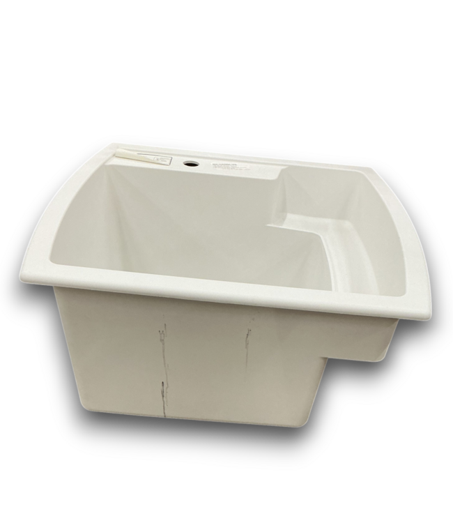 56347 White Dual Mount Utility Sink Tub 22" X 25"