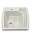 56347 White Dual Mount Utility Sink Tub 22" X 25"