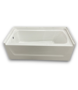 Bud's Warehouse 56348 White Alcove Soaking Bathtub Lh