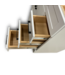 56349 36” White Bathroom Vanity With Drawers