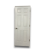 56351 30 X 80 Prehung White 6 Panel Interior Door