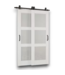 56354 48 X 80 Double 3 Lite White Sliding Doors