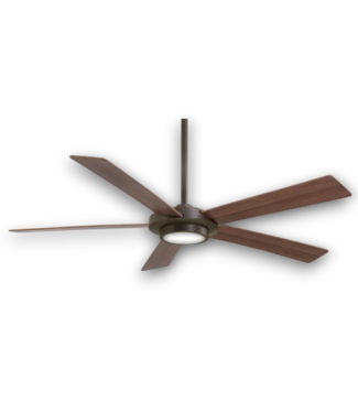 Bud's Warehouse 56356 Sabot Oil Rubbed Bronze Led Ceiling Fan With Remote