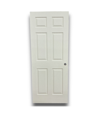 Bud's Warehouse 56362 32 X 80 Primed 6 Panel Interior Door Slab
