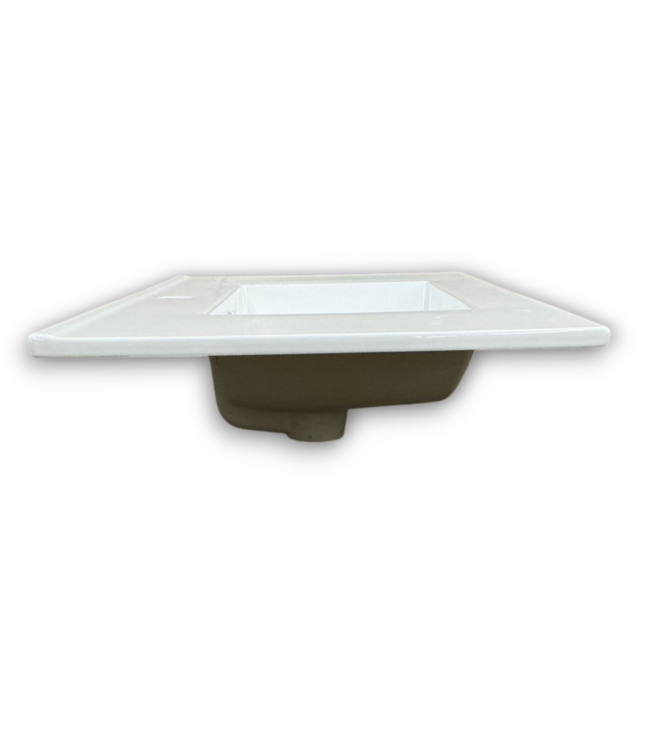 56364 White Ceramic Sink Top 36"