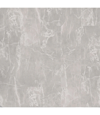 Bud's Warehouse 56365 Silver Imperial Marble Click Lock Vinyl Tile Flooring 9 Boxes