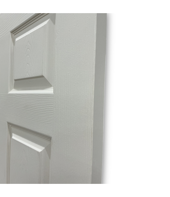 56366 32 X 80 6 panel no bore interior door slab primed