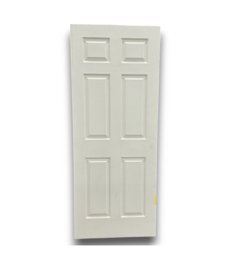Bud's Warehouse 56366 32 X 80 6 panel no bore interior door slab primed