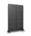 56391 Black Steel Privacy Screen 47" X 72"