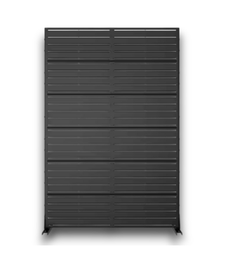 Bud's Warehouse 56391 Black Steel Privacy Screen 47" X 72"