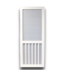 56396 32 X 80 White Single Hinged Screen Door