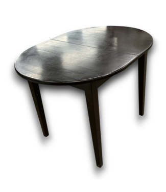 Bud's Warehouse 56397 Oval Espresso Wood Dining Table