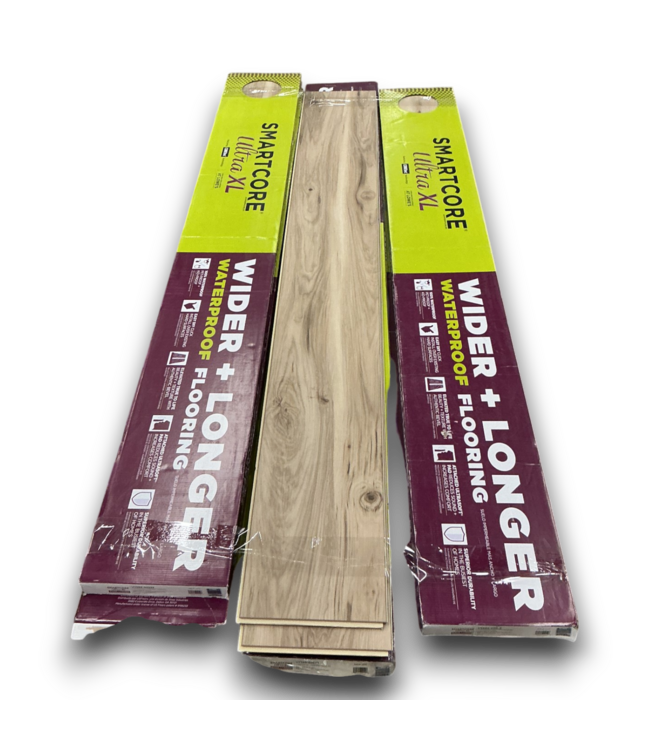 56394 Harvest Hickory Waterproof Vinyl Flooring 7-boxes