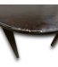 56397 Oval Espresso Wood Dining Table