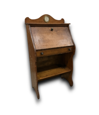 Bud's Warehouse 56404 Antique Oak Drop-front Secretary Desk