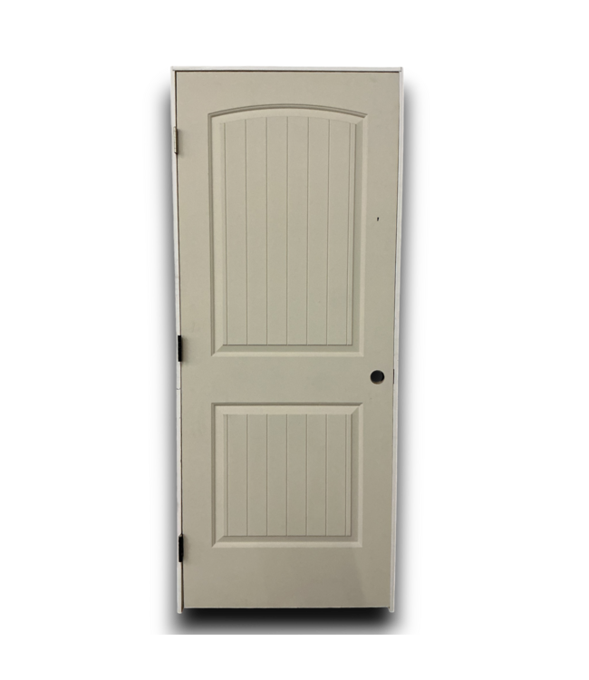 56406 2-panel Hollow Core Rh Prehung Interior Door