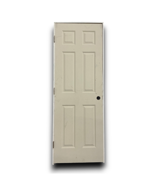 56407 6-panel Solid Core Rh Prehung Interior Door