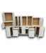 56410 Bright White Cabinet Set Of 12-pcs