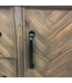 56405 Javiar Spruce Antique Brown Finish Bathroom Vanity With Top