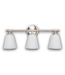56423 Vinay 3 Light Polished Nickel Bathroom Vanity Light