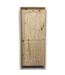 56432 Unfinished Solid Pine 2-panel Rh Prehung Interior Door