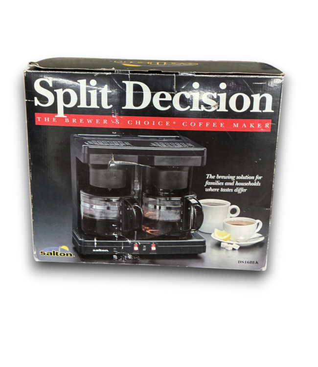 56434 Dual Compartment Coffee & Tea Maker