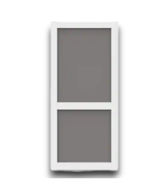Bud's Warehouse 56435 36 X 80 White Single Hinged Vinyl Screen Door