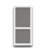 56435 36 X 80 White Single Hinged Vinyl Screen Door