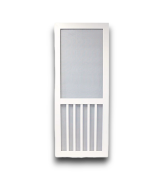 Bud's Warehouse 56440 36 X 80 White Single Hinged Screen Door