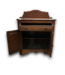 56446 Antique Wooden Commode Cabinet 31"