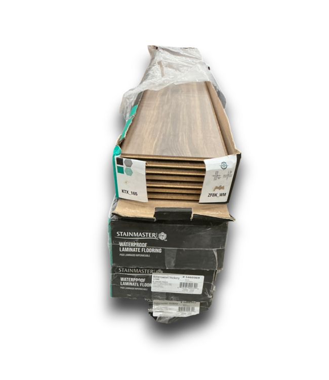 56439 Bittersweet Hickory Waterproof Laminate Wood Flooring 5.5 Boxes