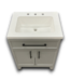 56454 Mist Gray Bathroom Vanity W/top  24.5"