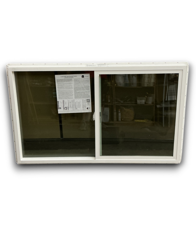 56456 59.5 X 35.75 White Vinyl Sliding Window Screen