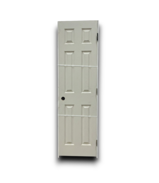 Bud's Warehouse 56461 22 X 80 Prehung Primed 6 Panel Interior Door