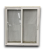 56473 71.5 X 79.5 White Vinyl Patio Door