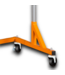 56475 Rolling Garment Z-rack