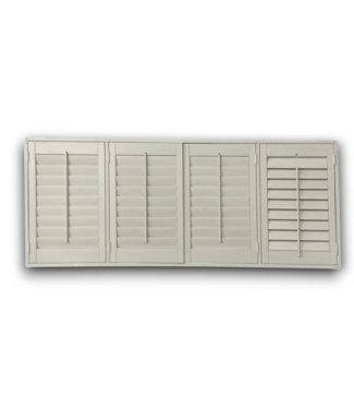 Bud's Warehouse 56477 38 X 97 Plastic White Window Shutters