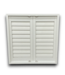 56480 37 X 37 White Plastic Window Shutters