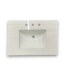 56449 White Sintered Stone Sink Top 31"