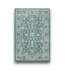 56487 Santa Monica Tela Floral Teal/gray Indoor/outdoor Area Rug