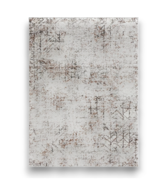 Bud's Warehouse 56490 Rust Speckled Rectangle Indoor Abstract Area Rug