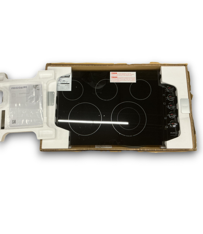 56497 5 Burners Smooth Surface Black Electric Cooktop