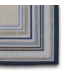 56499 Blue Border Rectangle Outdoor Area Rug