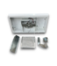 56500 30” Convertible White Under Cabinet Range Hood