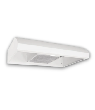 Bud's Warehouse 56500 30” Convertible White Under Cabinet Range Hood