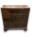 56516 Vintage Wooden Console Radio Cabinet